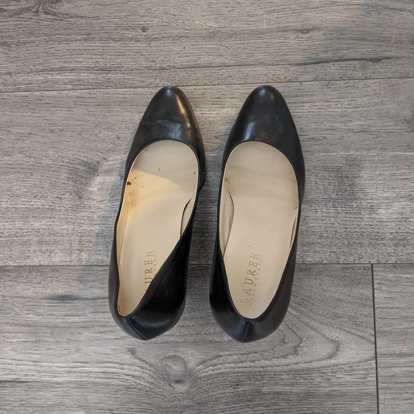 Black Ralph Lauren Heels - Picture 3 of 5